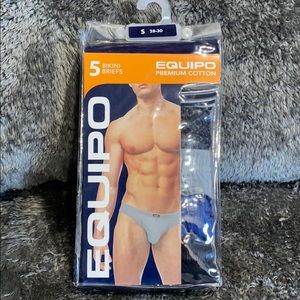 NEW Equipo 5 pack Bikini Briefs size S